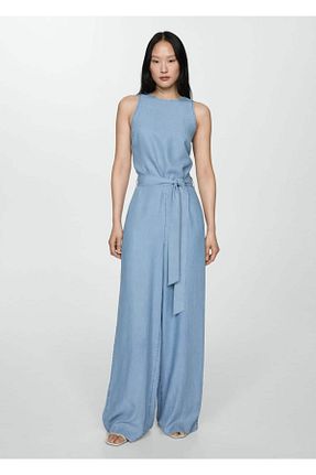 سرهمی آبی زنانه بدون آستین MANGO - کد 825777219
