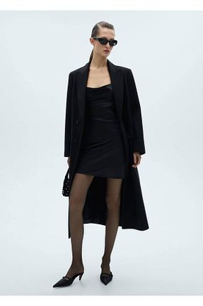لباس مشکی زنانه بافتنی MANGO - کد 875773619