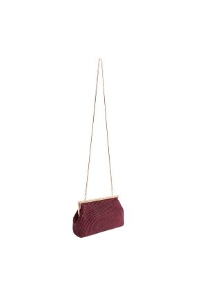 کیف دوشی زرشکی زنانه Parfois - کد 875774929