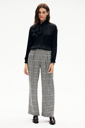 بلوز مشکی زنانه ساده W Collection - کد 767616985