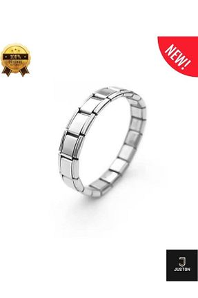 دستبند استیل (فولاد) زنانه استیل ضد زنگ Juston - کد 875785541