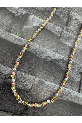 گردنبند استیل ( فولاد ) صورتی استیل (فولاد) CT STONES - کد 875785544