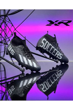 کفش فوتبال چمنی مشکی بچه گانه GGO FOOTBALL - کد 875800373