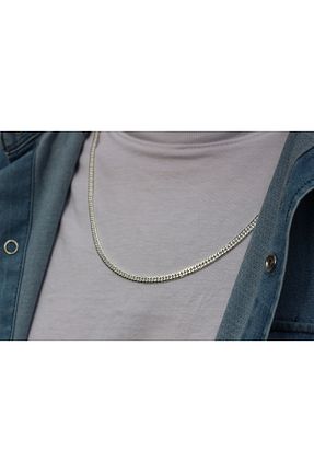 گردنبند نقره طوسی زنانه 925 عیار CMT - کد 875805713