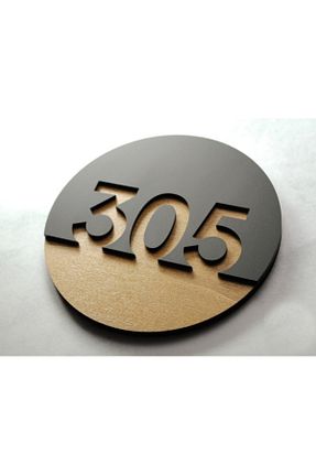 تزئینات درب مشکی چوب Mars - کد 875784844
