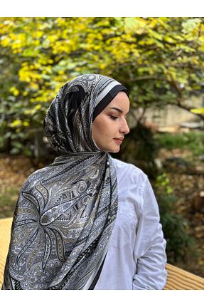 شال مشکی زنانه Kesik Elyaf shalby - کد 875837731