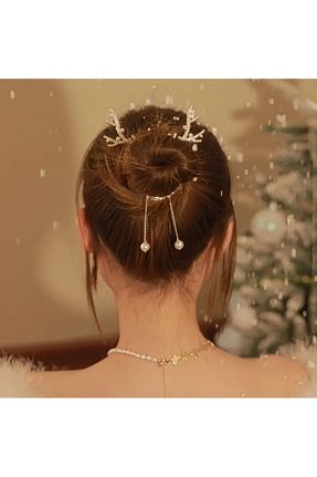 گیره سر سفید زنانه Takıtolia - کد 875846178