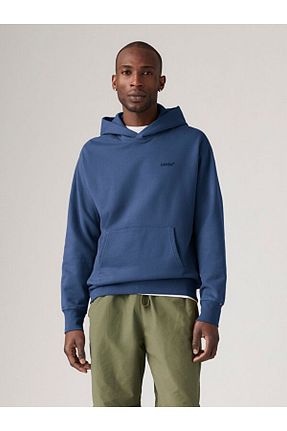 سوئیشرت آبی مردانه ساده Levi