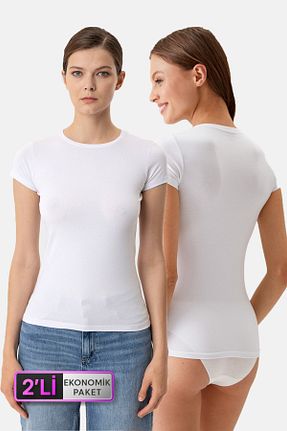 رکابی سفید زنانه پنبه ای Pierre Cardin - کد 363020590