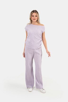 لباس بنفش زنانه بافتنی MODAFABRİK - کد 875889278