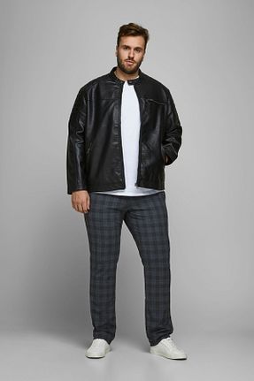کاپشن مشکی مردانه سایز بزرگ Jack & Jones - کد 316075458