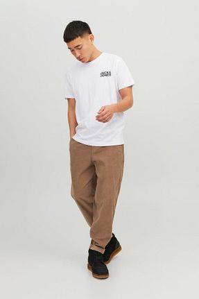 تیشرت سفید مردانه اسلیم فیت Jack & Jones - کد 696159512