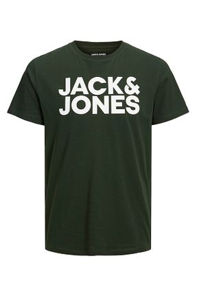 تیشرت مشکی مردانه رگولار Jack & Jones - کد 696694056