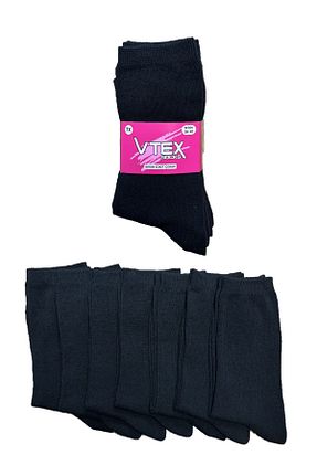 جوراب مشکی زنانه پنبه ای vtex socks - کد 875916579