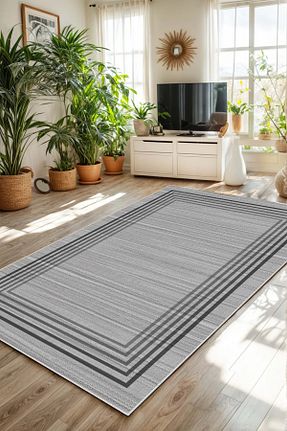 فرش طوسی زیره ضد لغزش df home - کد 875921543