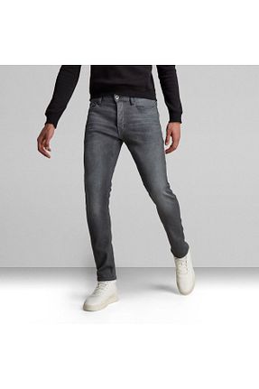 شلوار جین طوسی مردانه پاچه تنگ G-STAR RAW - کد 89624567