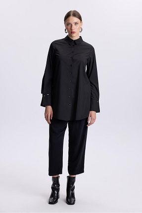 تونیک مشکی زنانه بافتنی Zühre - کد 875928695