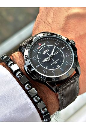 ساعت مچی سرمه ای مردانه 42 میلی متر Naviforce - کد 848462236