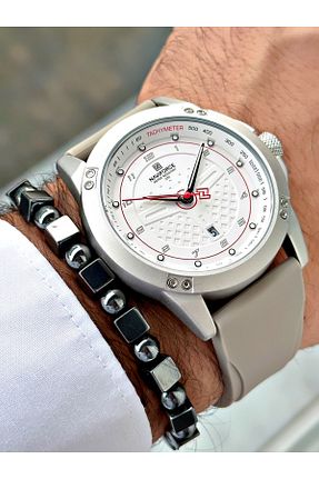 ساعت مچی طوسی مردانه 42 میلی متر Naviforce - کد 848469827