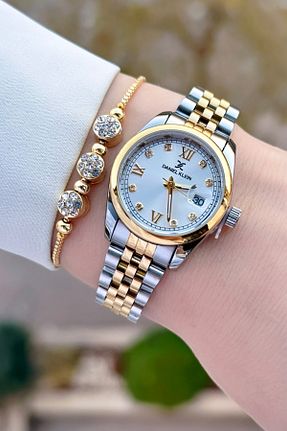 ساعت مچی طلائی زنانه 26-30 میلی متر Daniel Klein - کد 875958237