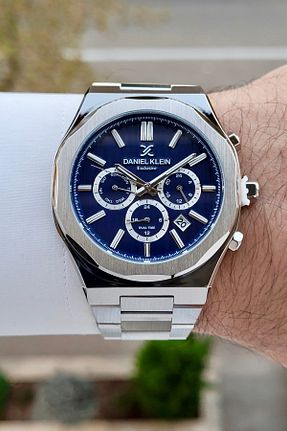 ساعت مچی سفید مردانه 41-45 میلی متر Daniel Klein - کد 878767195