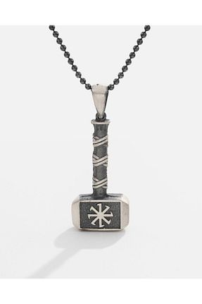گردنبند نقره مشکی زنانه 925 عیار MEKS JEWELS - کد 875957484