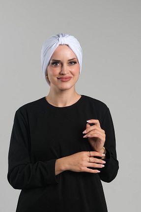 کلاه شنای حجاب سفید زنانه HÜRREM BONE - کد 875963677