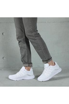 کفش پیاده روی سفید مردانه چرم مصنوعی Jump - کد 456927411
