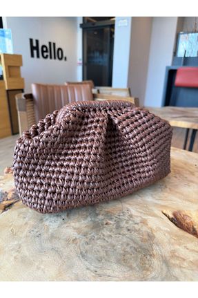 کیف پورتفوی و کلاچ قهوه ای زنانه duendehandicrafts - کد 875973480