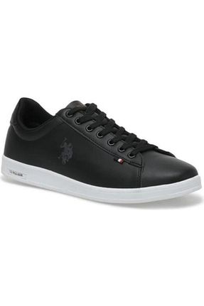 کفش اسنیکر مشکی مردانه بند دار U.S. Polo Assn. - کد 804576245