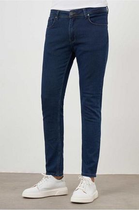 شلوار جین آبی مردانه پاچه ساده CLASSİCS MEN - کد 875988494