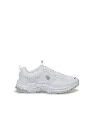کفش اسنیکر سفید زنانه بند دار U.S. Polo Assn. - کد 876128701