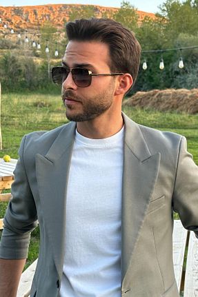 عینک آفتابی متالیک مردانه UV400 FALAN EYEWEAR - کد 876130046