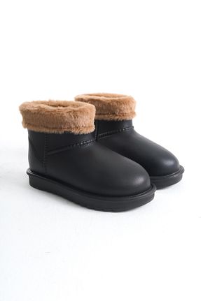 بوت / نیم بوت مشکی زنانه چرم مصنوعی Liza Shoes - کد 876204834
