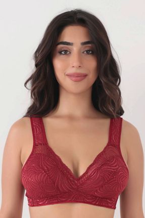 سوتین زرشکی زنانه مخلوط پلی آمید Brandpanty - کد 876220078