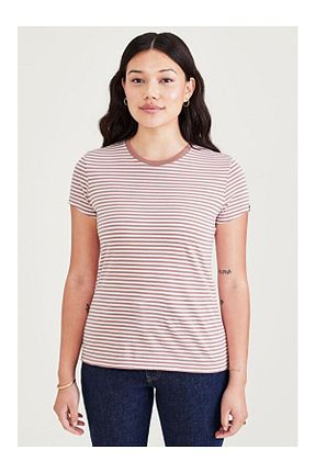 تیشرت سفید زنانه رگولار Dockers - کد 787847966