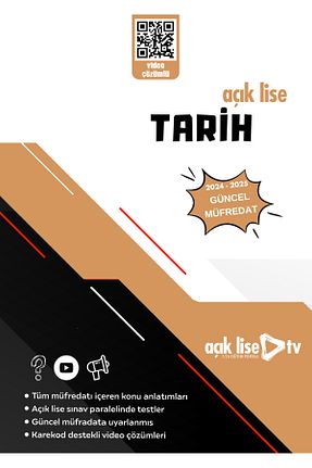 درسی و کتب کمک آموزشی Açıklise TV - کد 854845030