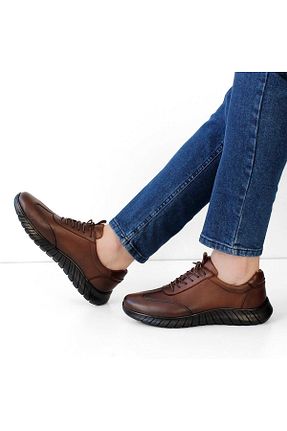 کفش کژوال قهوه ای مردانه چرم خالص Celal Gültekin - کد 876289844