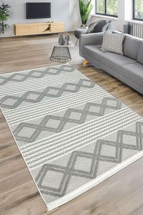 فرش طوسی آنتی آلرژی Decomia Home - کد 876311362