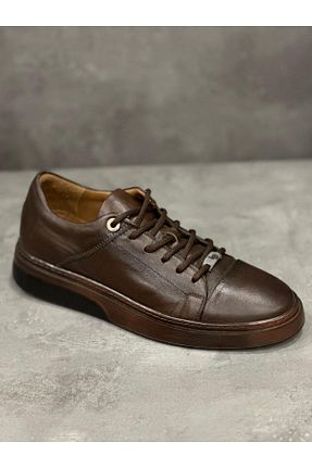 بوت / نیم بوت قهوه ای مردانه چرم خالص LUCIANO BELLINI - کد 876315062