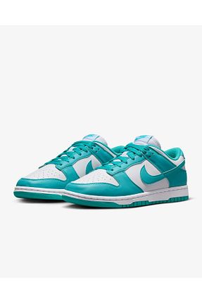 کفش اسنیکر فیروزه ای زنانه بند دار Nike - کد 876324874