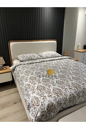 روتختی دونفره قهوه ای پنبه ای Boreas Home - کد 876341073
