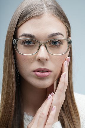 عینک محافظ نور آبی طوسی زنانه شیشه LOOKUP - کد 874606525
