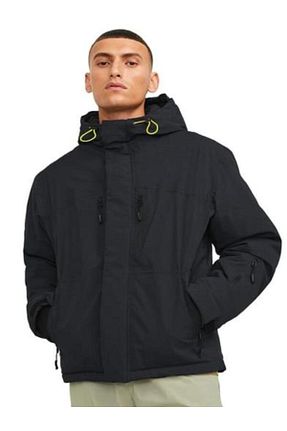 کاپشن مشکی مردانه رگولار Jack & Jones - کد 876347902