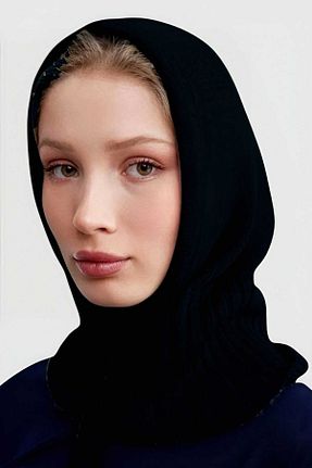 کلاه پشمی مشکی زنانه پنبه ای Uniquetrenders - کد 876365815