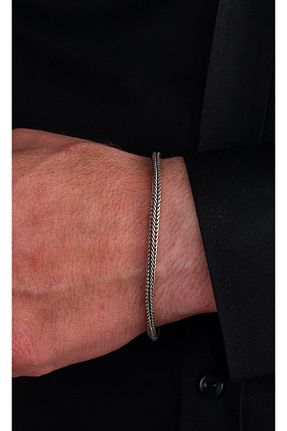 دستبند نقره سبز زنانه 925 عیار Ricco Jewellery - کد 869612551