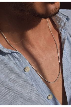 گردنبند نقره سبز مردانه 925 عیار Ricco Jewellery - کد 813468664
