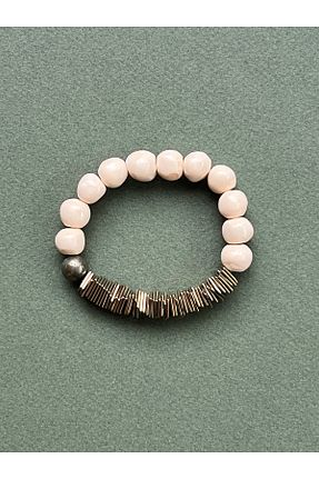 دستبند جواهر رنگی زنانه سنگ طبیعی L´Atelier des Perles - کد 876451439