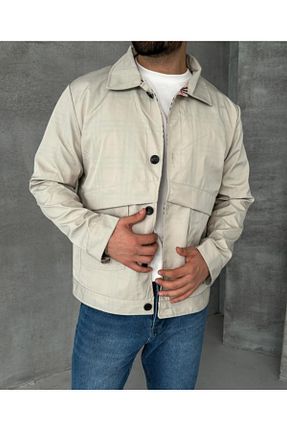 کت قهوه ای مردانه رگولار SCSARVİN - کد 876453433