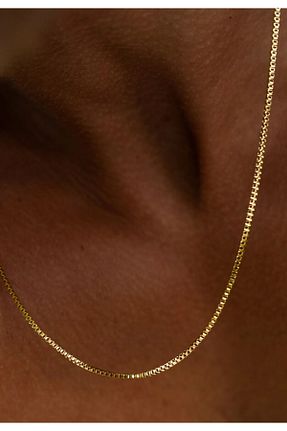 گردنبند نقره طلائی زنانه 925 عیار Ricco Jewellery - کد 849461580